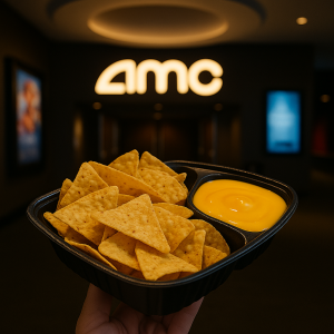 VIP Movie Night: Theatre rental + Movie Nachos + Large Drink + Candy  for 10 Guests